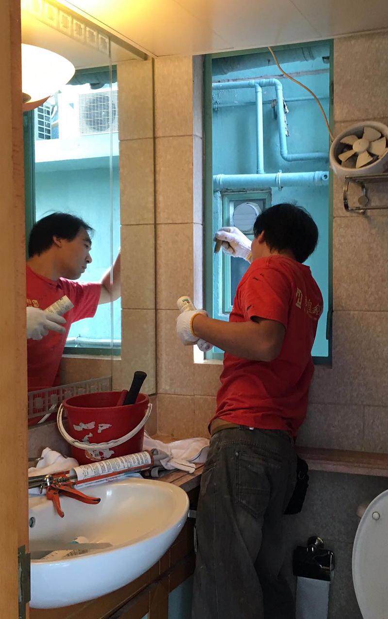 學校 - 鋁窗工程 驗窗服務 鋁窗維修 鋁窗防水工程2