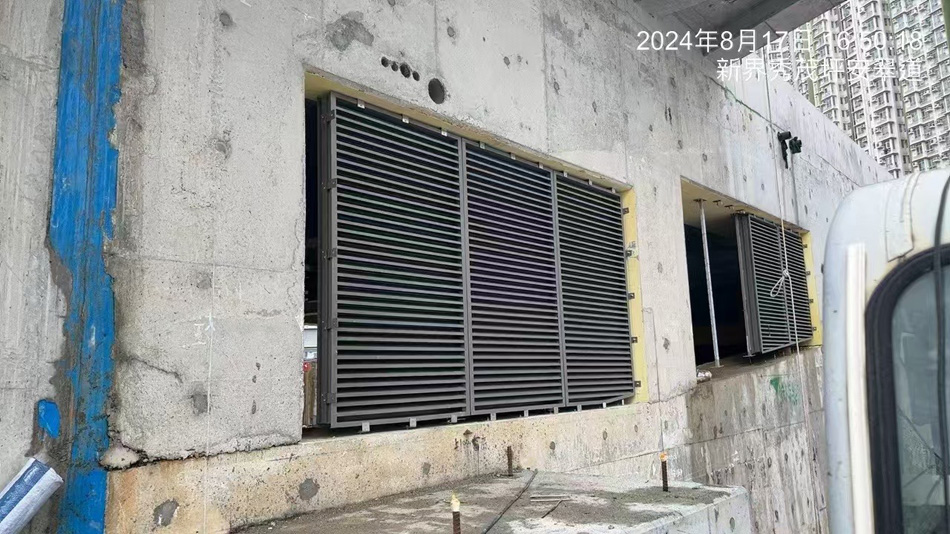 安翠街安健道行人天橋鋼結構工程-橋樑鋼結構工程／Steel-structure-bridge／天橋鋼結構工程／行人橋樑鋼結構工程／建築鋼結構工程2