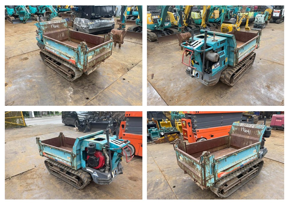 日本品牌履帶式裝載車系列-KUBOTA久保田小型裝載機​型號：RY601E-2
