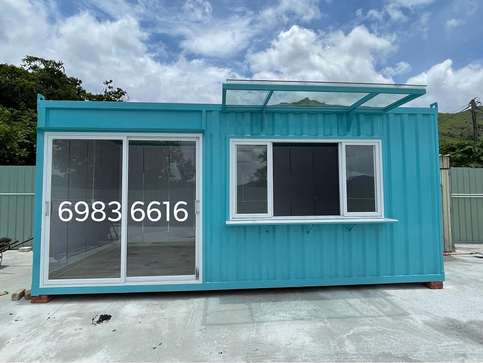 訂做-訂製-訂造小食店貨櫃屋工程Container-美食街貨櫃屋改裝-美食展貨櫃屋設計-嘉年華貨櫃屋香港-貨櫃屋價錢3