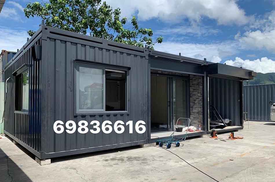訂做-訂製-訂造600尺住宅貨櫃屋工程-3併20x30尺