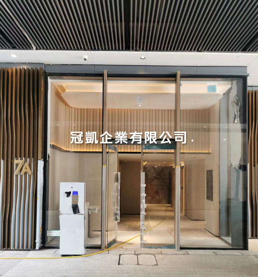 香港沿海樓盤不銹鋼防火門工程