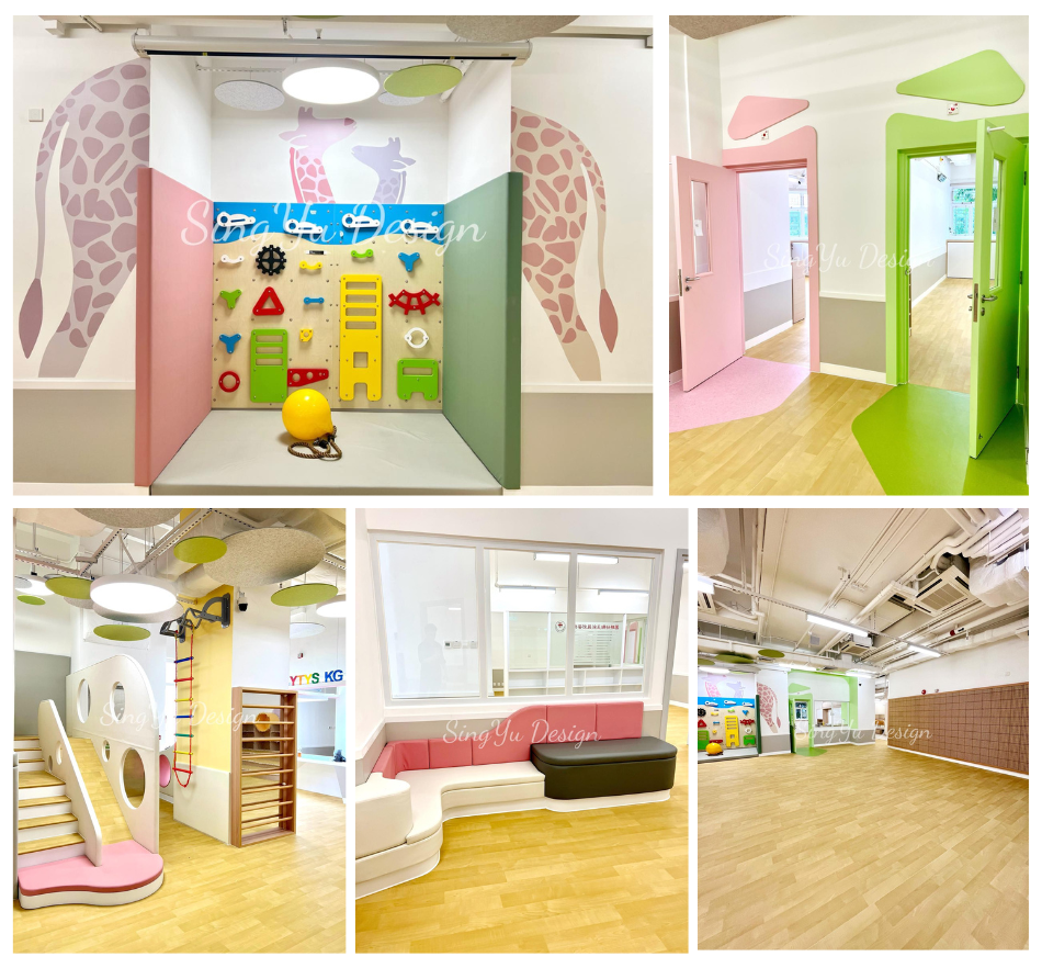 8000呎幼稚園全新裝修設計-幼稚園防撞墊工程-幼稚園裝修-學校工程-學校裝修-學校軟墊工程-戶外花槽石壆3