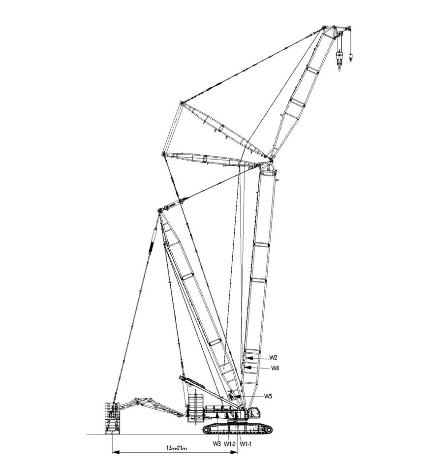 SANY三一650噸鏈板吊機租售-SCC650TB-租重吊-重型建築吊機出租-土木工程吊機租賃-大型豬籠起重機月租-5