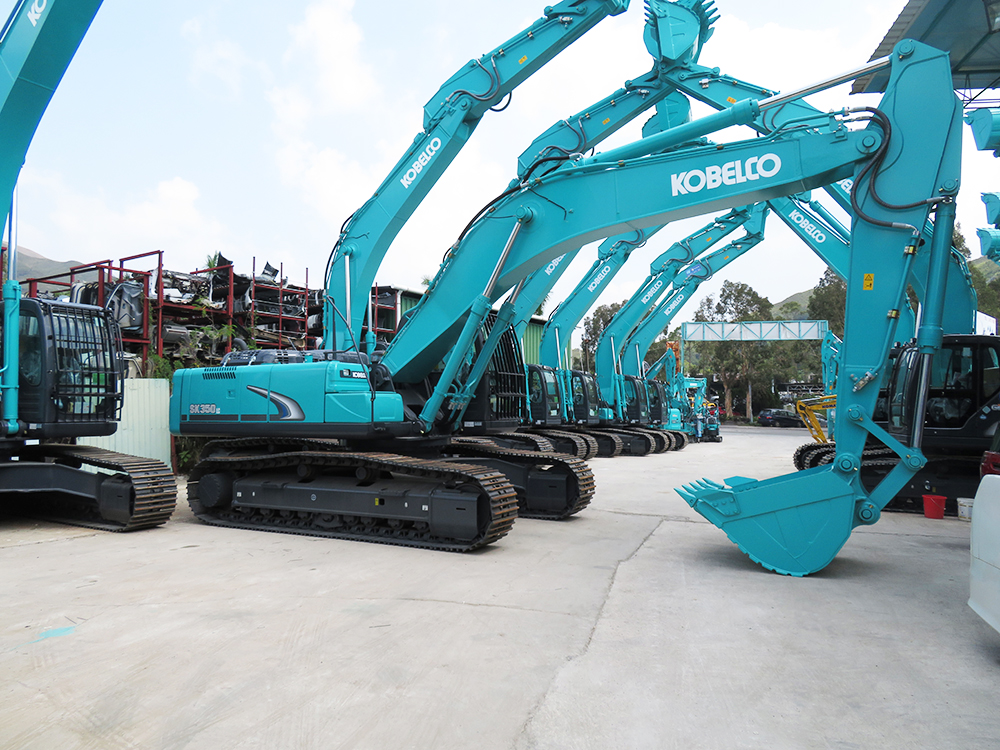 出租KOBELCO-SK350LC-10大型挖泥機-挖土機租賃-租掘泥機-雞頭車租賃-租大型工程車-Digger-Construction-Machinery-Rental-租重型機械工程車-日本神鋼建機KOBELCO-Excavator-KOBELCO香港代理-租工程建築機械-神戶製鋼